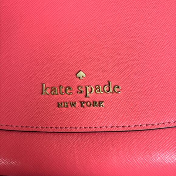 Kate Spade Carson Convertible Crossbody Bag Handbag Dark Watermelon Gelato - Picture 7 of 10